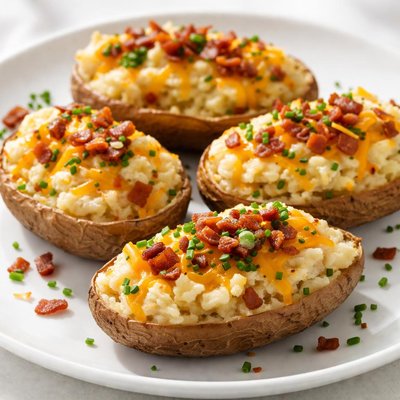 Potato and cheddar chives