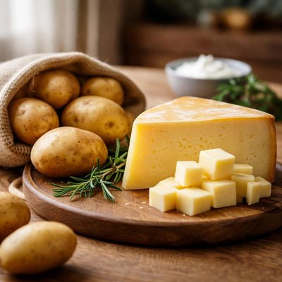 Potato and cheese