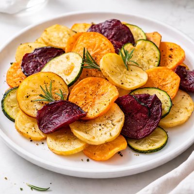 Potato and veggies chips