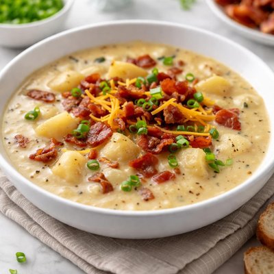 Potato bacon soup