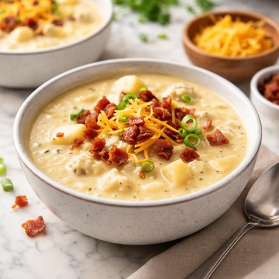 Potato chedder soup