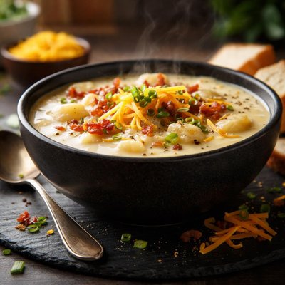 Potato cheese soup