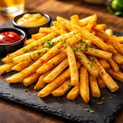 Potato corner fries