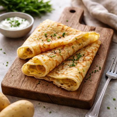 Potato crepe