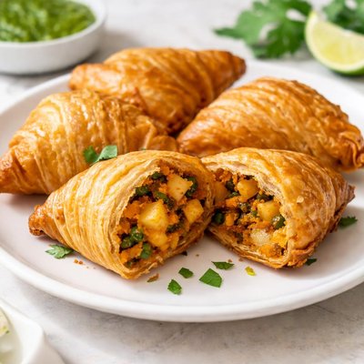 Potato curry puff
