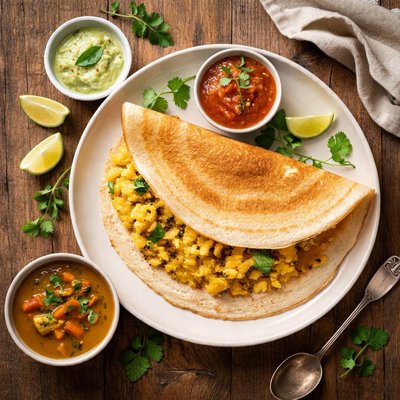 Potato dosa