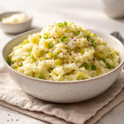 Potato leek mash