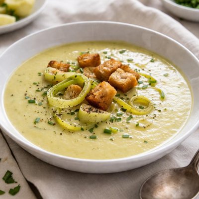 Potato leek soup