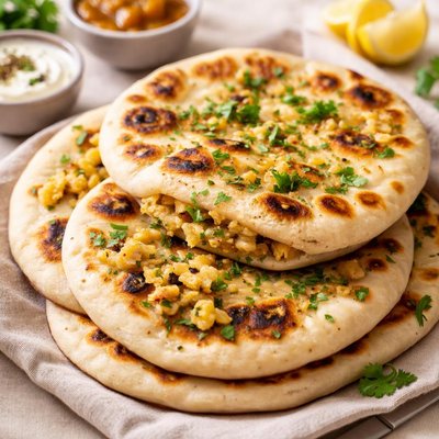 Potato naan