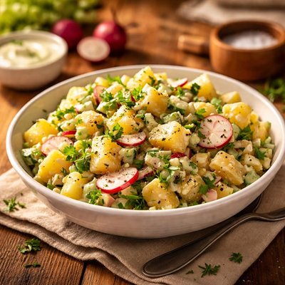 Potato salad light