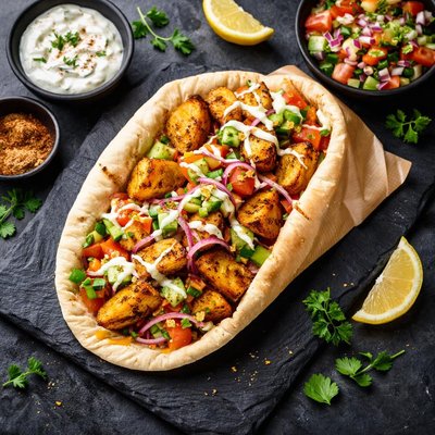 شاورما بطاطا