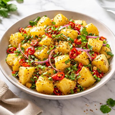 Potato spicy salad