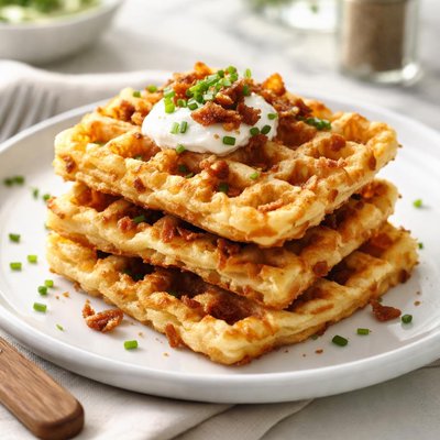 Potato waffles