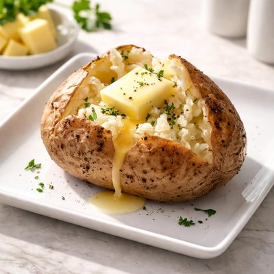Potato with butter