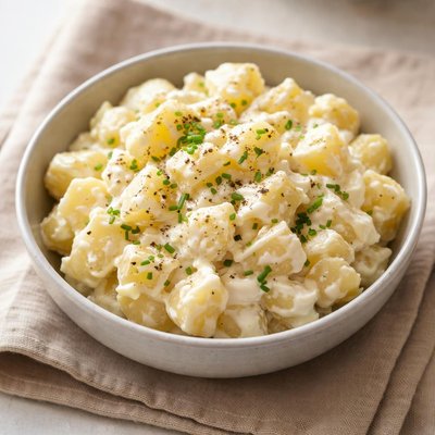 Potato with mayonnaise