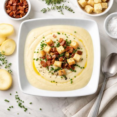 Potatoe cream soup