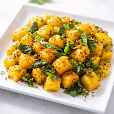 Potatoes bhaji