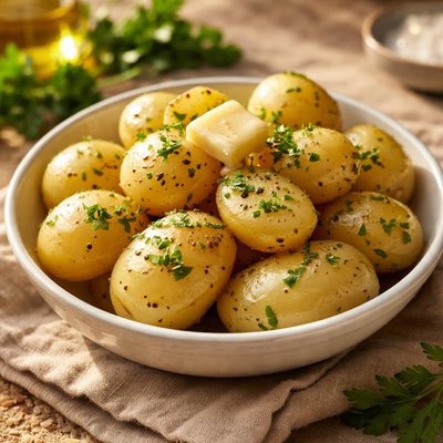 Potatoes boiled