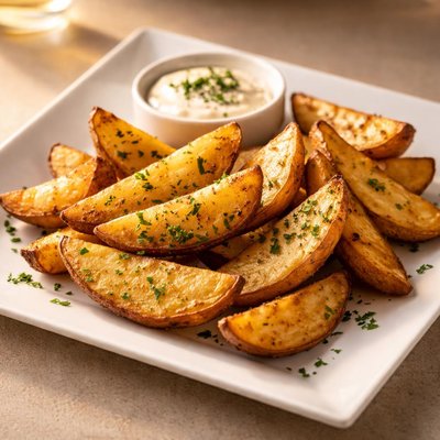 Potatoes wedges