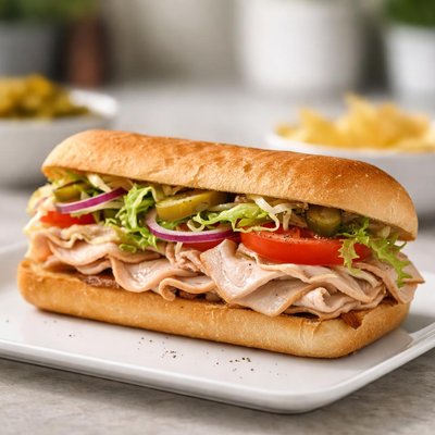 Potbellys turkey sub