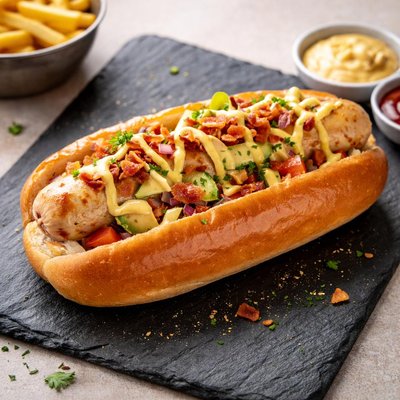 Poulet hot dog