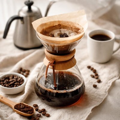 Pour over coffee