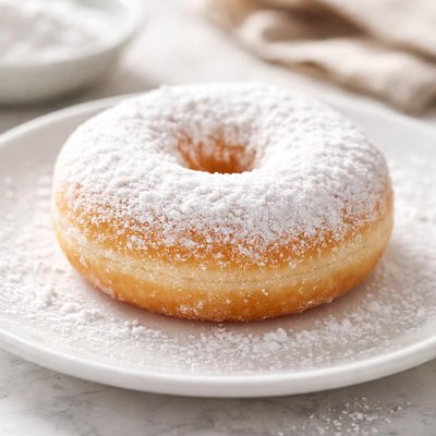 Powdered donut