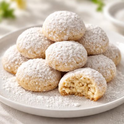 Powdered sugar cookie