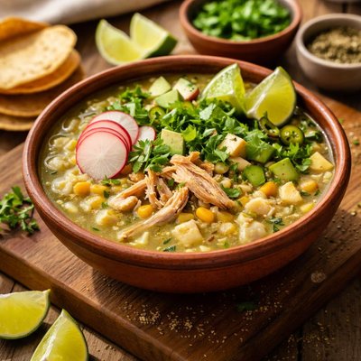 Pozole de elote