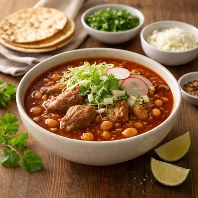 Pozole de puerco