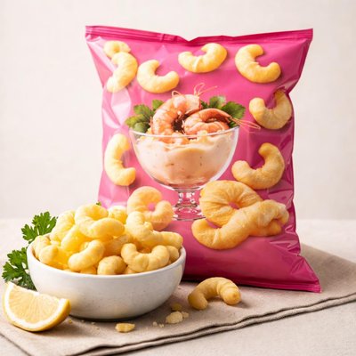 Prawn cocktail quaver share bag