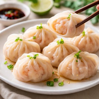 Prawn dumplings