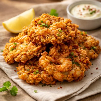 Prawn fritters