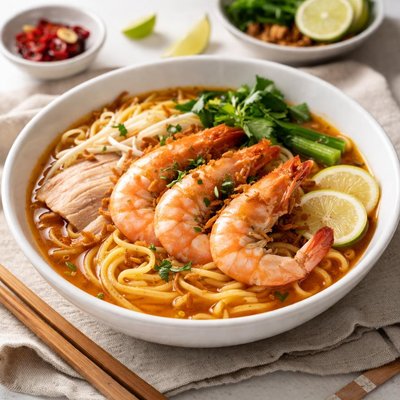 Prawn noodle