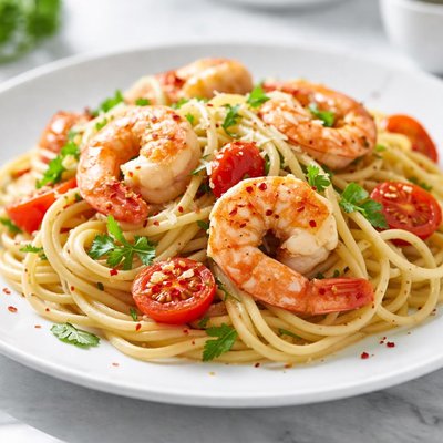 Prawn pasta