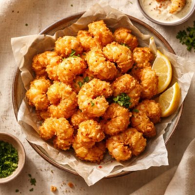 Prawn popcorn