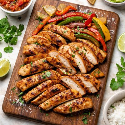 Premade fajita chicken