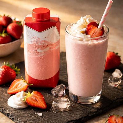 Premeire protein strawberries and cream  shake