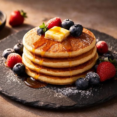 Panqueca congelada de proteína premier