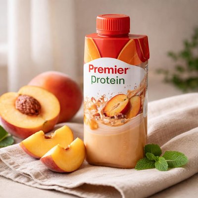 Premier protein peach