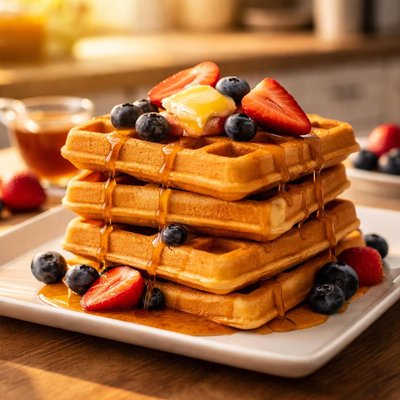 Premier protein waffles