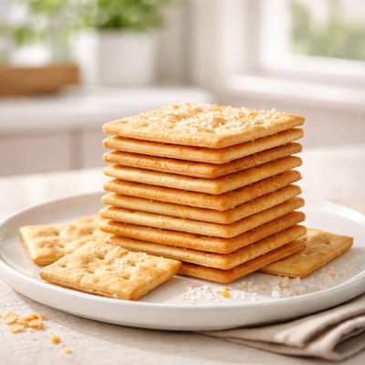Premium plus salted crackers