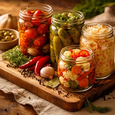 Preserved vegetables