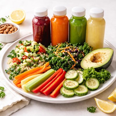 Pressed juice simple cleanse