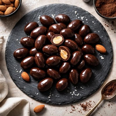 Pret dark chocolate almonds
