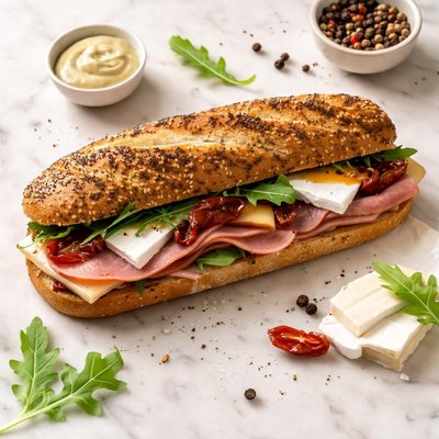 Sandwich de Jamón y Queso