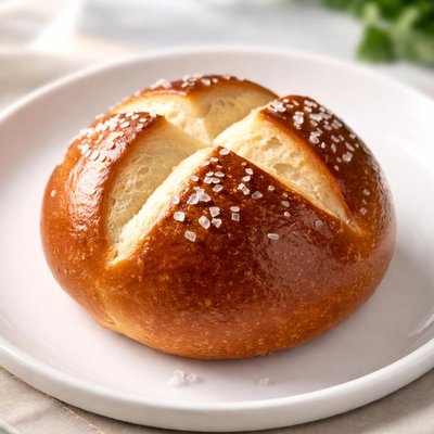 Pretzel bun