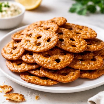 Pretzel chips