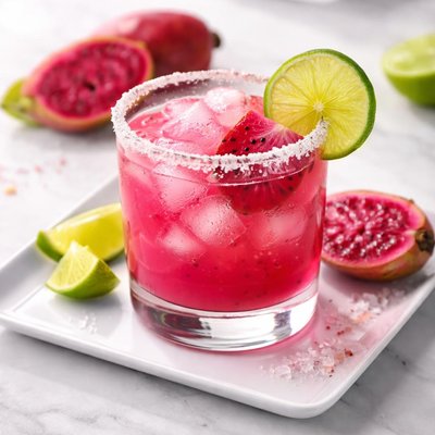 Prickly pear margarita