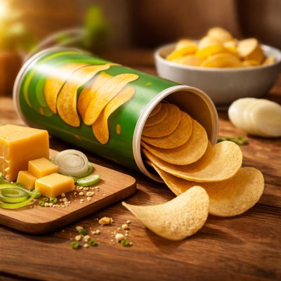 Pringles cheese and onion